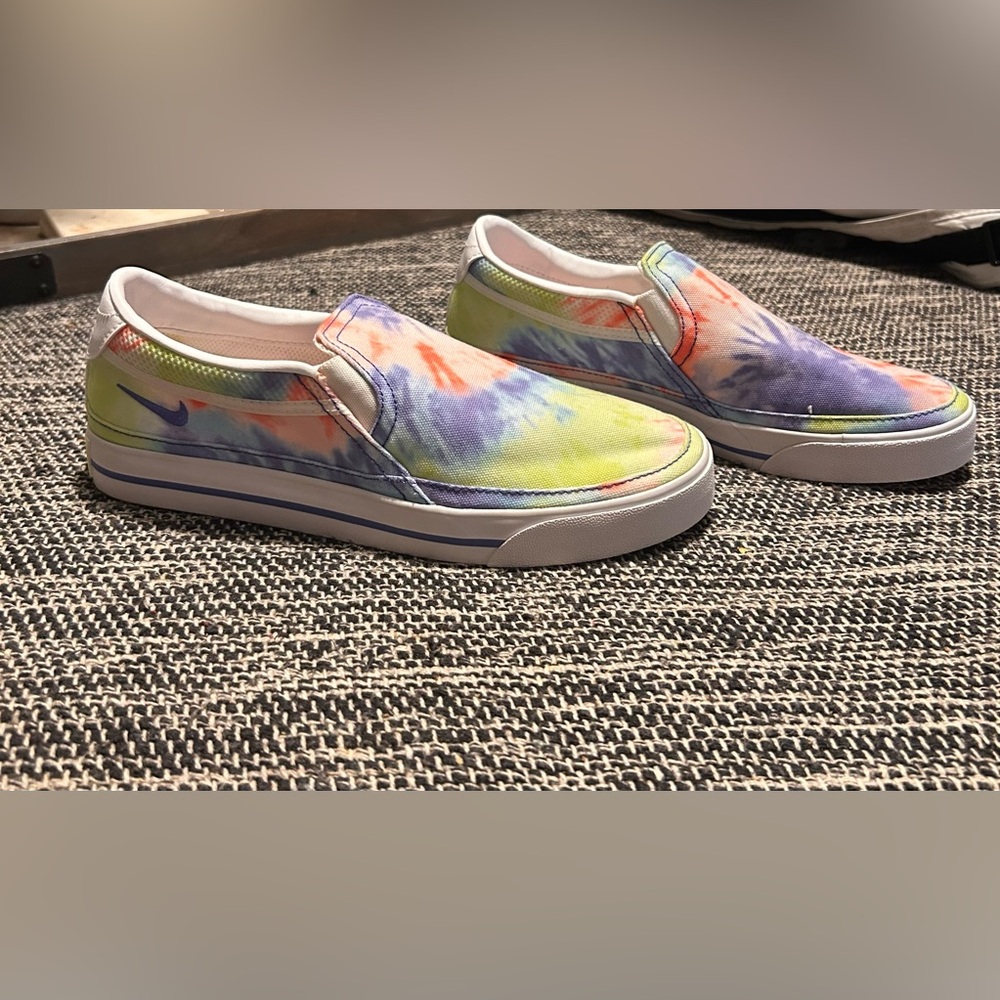 Nike Tie-Dye Slip-On Shoes - Multicolor